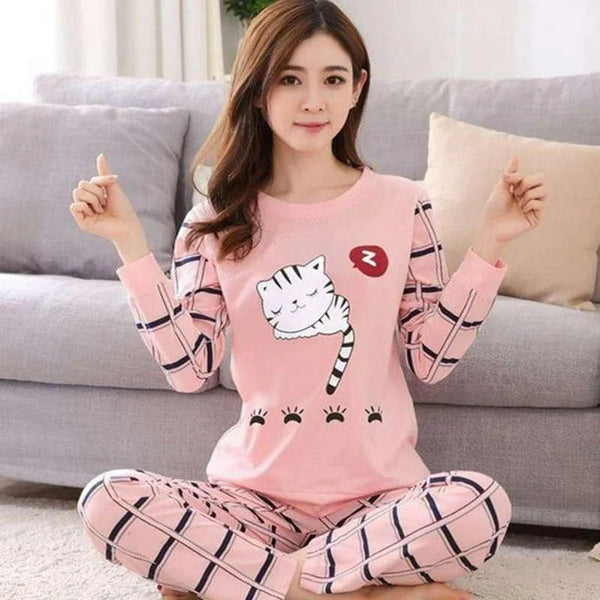Girls lovely Animal Cartoon PJ set