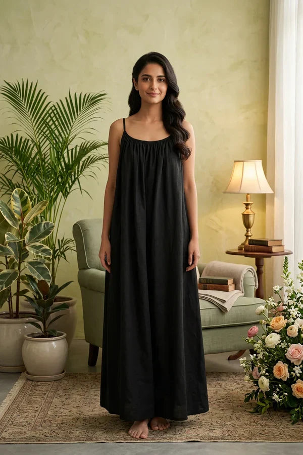 Long Backless Cami Maxi Dress - Maternity & Nightwear